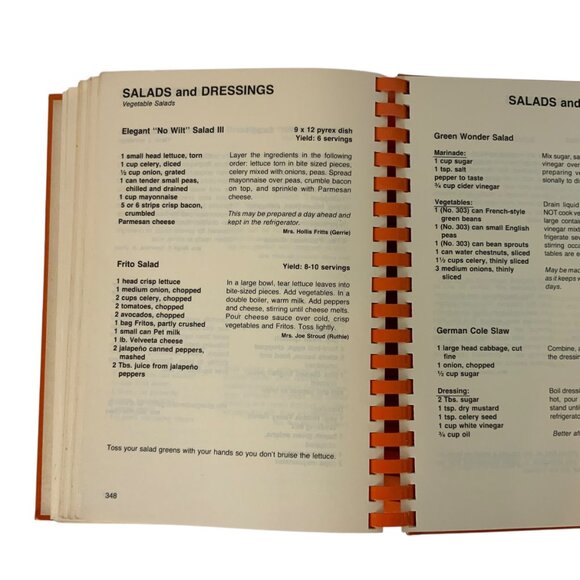 Vintage 1981 La Piñata Cookbook By Junior Service League McAllen TX Spiral Bound - Picture 12 of 13